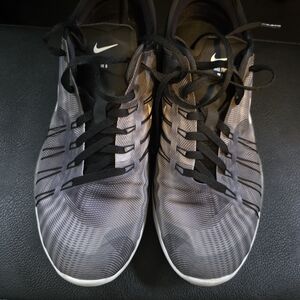 Nike Black and White Athletic Shoes